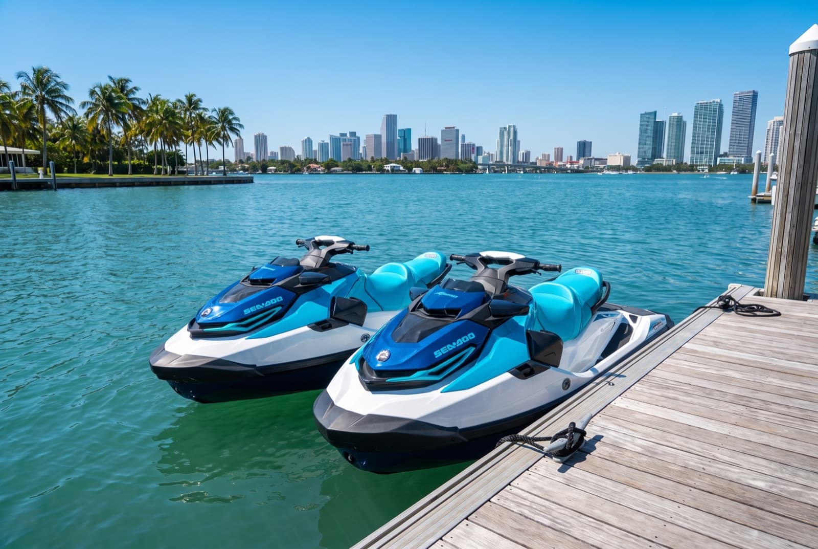 Blue Streak, Sea-Doo Jet Ski (Pair)