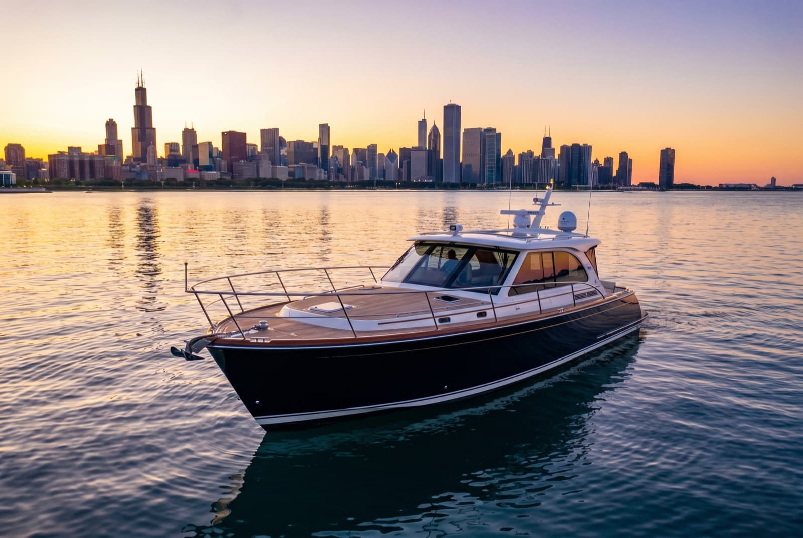 City Lights, 42' Express Yacht