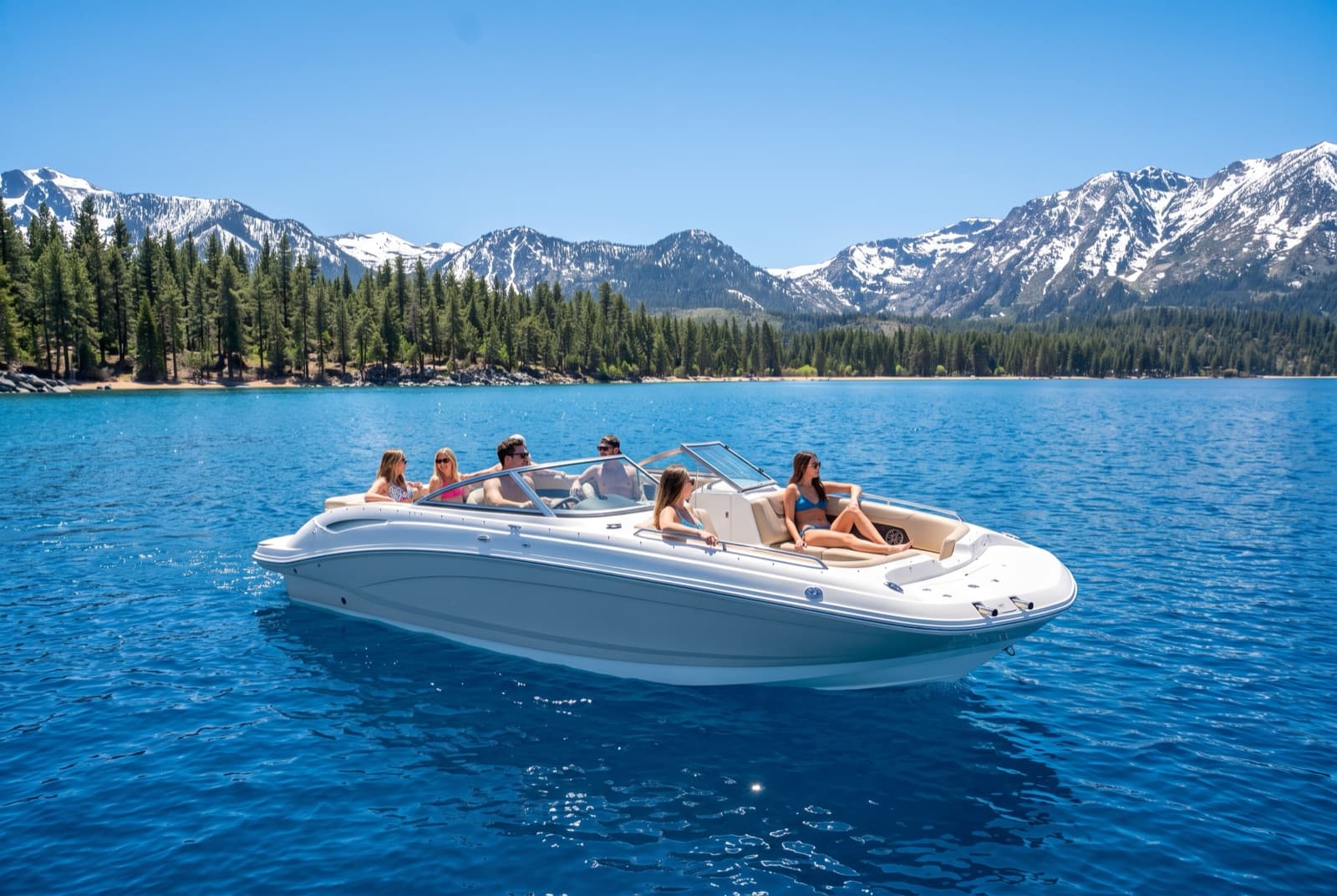 Clear Day, 22' Deck Boat